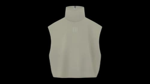 adidas x Fear of God Women's Foga Suede Mock Neck Tank Top Clay