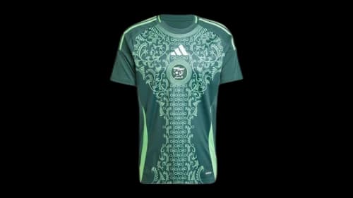 adidas Algeria 24 Away Jersey Mineral Green