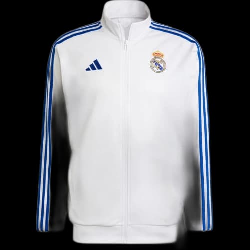 adidas Real Madrid DNA Track Jacket Asia Sizing 'White'