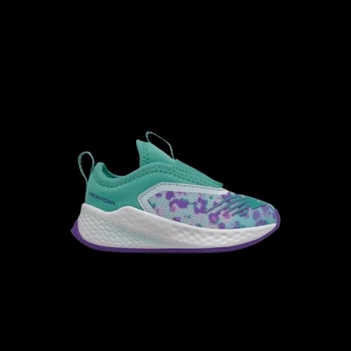 New Balance Fresh Foam Fast v2 Slip-On Toddler Wide 'Summer Jade Camo'