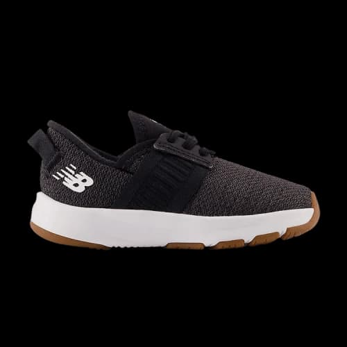 New Balance Dynasoft Nergize v3 Slip On Toddler 'Black White Gum'