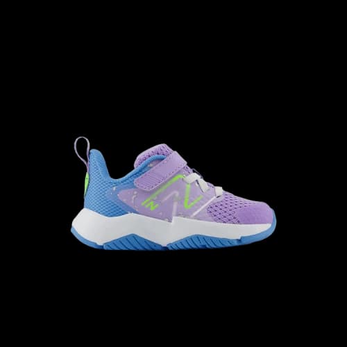 New Balance Rave Run v2 Bungee Lace Lilac Glo Sky Blue Pixel Green (TD)