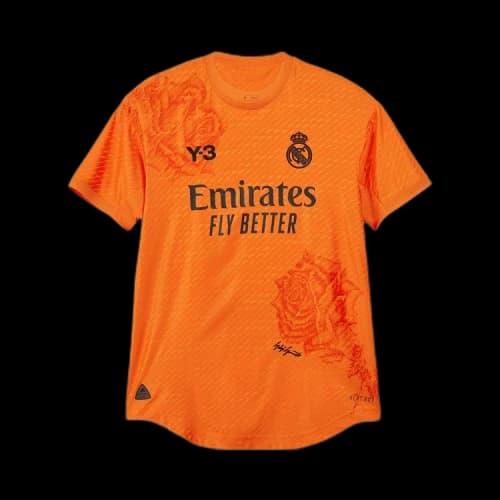 Y-3 x Real Madrid 4th Authentic Jersey 'Orange'