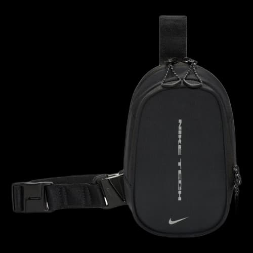 Nike Commute 1L Tech Crossbody Bag 'Black Black Reflect Silver'