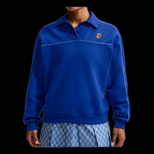 Nike Court Collection Fleece T-Shirt 'Old Royal' (Women's)