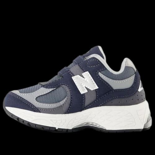 (TD) New Balance 2002R Hook & Loop 'Eclipse Silver Metalic'