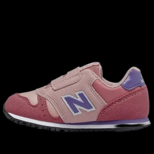 (TD) New Balance 373 Hook and Loop Purple/Pink