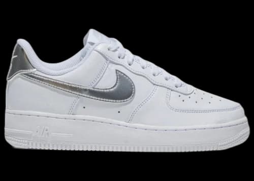 Nike Air Force 1 Low '07 SE White Metallic Silver (Women's)