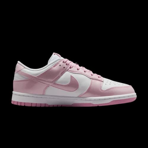 Nike Dunk Low SE Patent White Pink Rise (Women's)