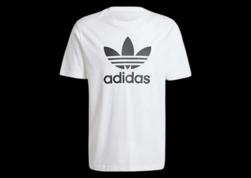 adidas Adicolor Trefoil Tee White