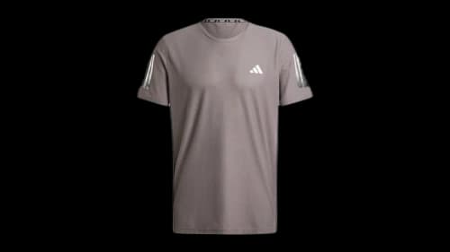 adidas Own The Run T-Shirt Charcoal