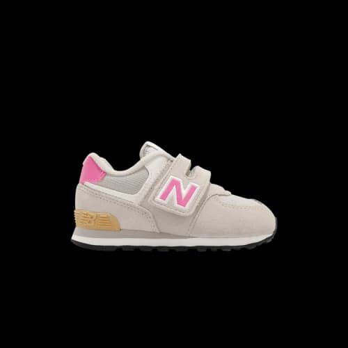 New Balance 574 Toddler Wide 'Timberwolf Lollipop'