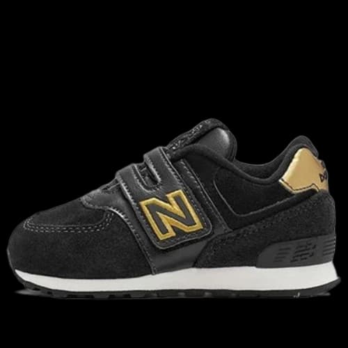 (TD) New Balance 574 Shoes 'Black Gold'
