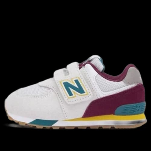 New Balance 574 Series Low Tops Casual Gray Red