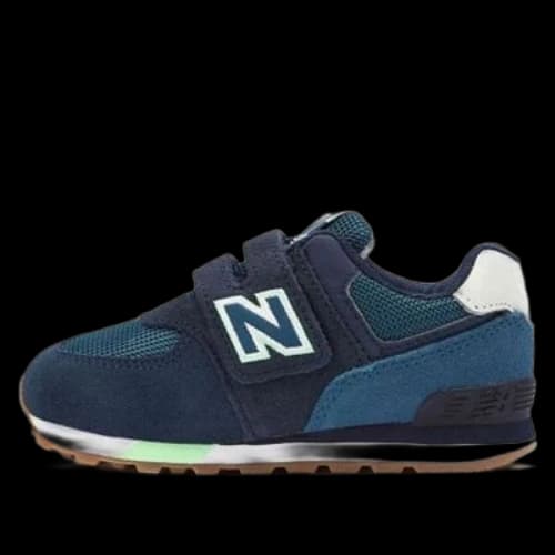 New Balance 574 Series Shock Absorption Non-Slip Wear-resistant Low Tops Sports Blue
