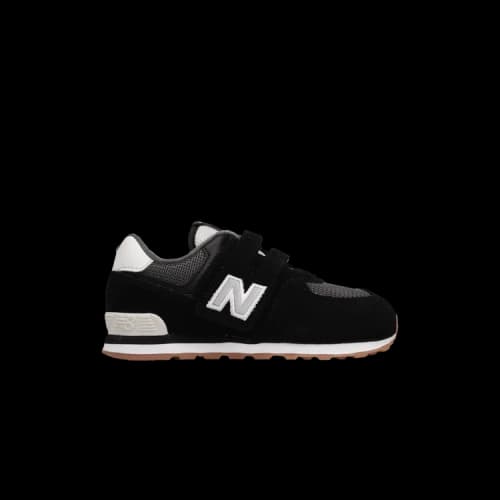 New Balance 574 Infant Wide 'Black White Grey'