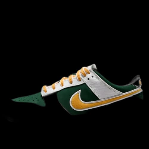 (GS) Nike Dunk Low LV8 'Sail Fir University Gold'