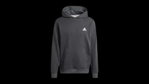 adidas Seasonal Essentials Hoodie Black Melange