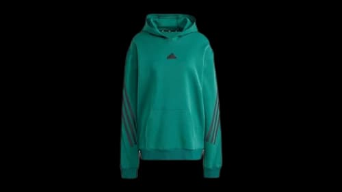 adidas Future Icons 3-Stripes Hoodie Collegiate Green