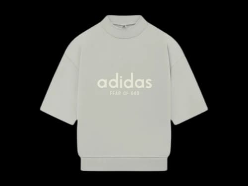 Fear of God Athletics Heavy Jersey 3/4 Mock Tee Sesame