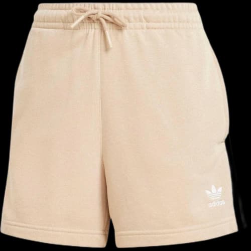 adidas Adicolor 3-Stripes French Terry Shorts 'Beige White' (Women's)