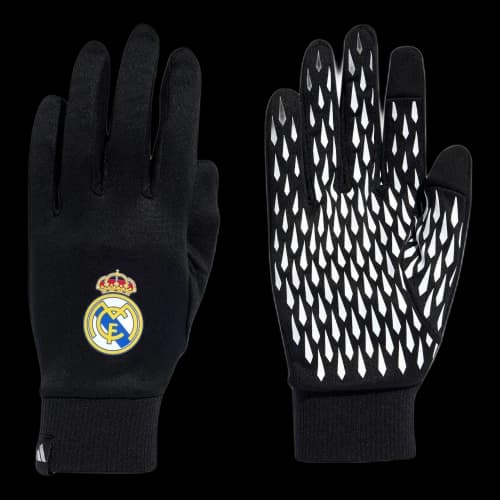 Adidas Recycled Polyester Sports Gloves Unisex Black