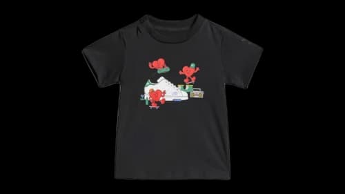 adidas Kids Graphic T-Shirt Black