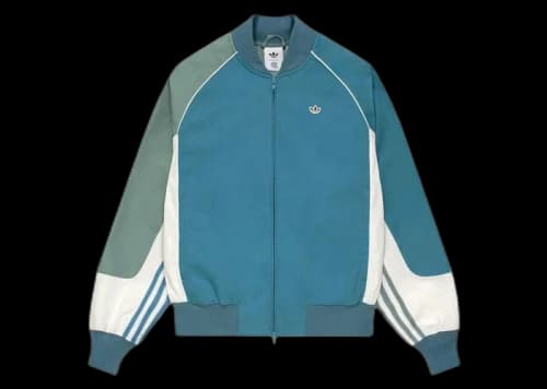 adidas x CLOT Edison Chen Collegiate Jacket Blue