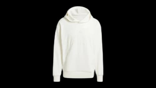adidas All Szn Fleece Graphic Hoodie Off White
