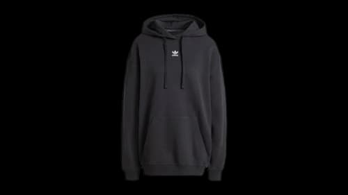 adidas Essentials Loose French Terry Hoodie Black