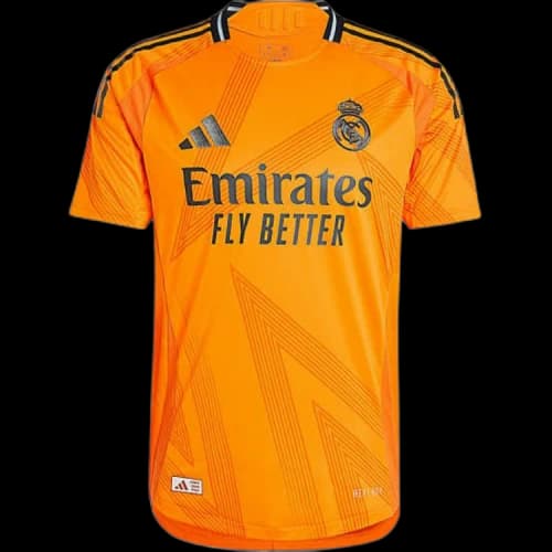 adidas Real Madrid 24/25 Away Authentic Jersey 'Crew Orange'