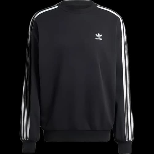 adidas Adicolor Oversized Crew Sweatshirt Black