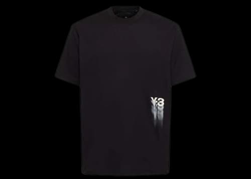 Y-3 Graphic Short Sleeve T-shirt Black