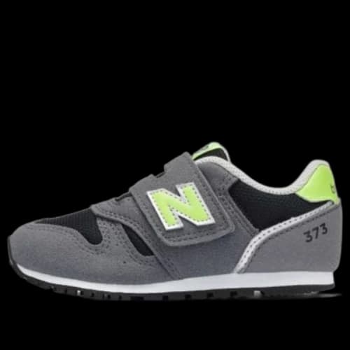 (TD) New Balance 373 Hook and Loop Shoes 'Grey Light Green'