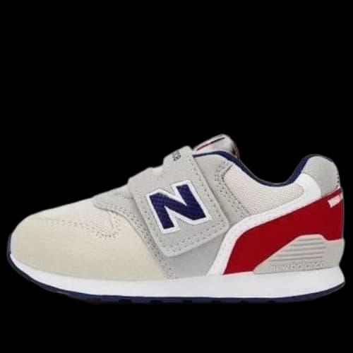 (TD) New Balance 996 Hook & Loop Sneakers 'Beige Grey Red'