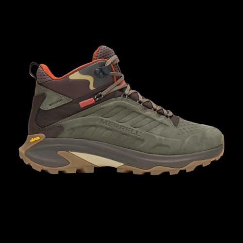 Merrell Moab Speed 2 Leather Mid Waterproof Olive