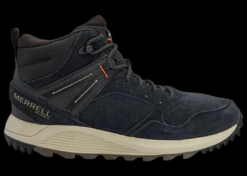 Merrell Wildwood Mid Leather Waterproof Black