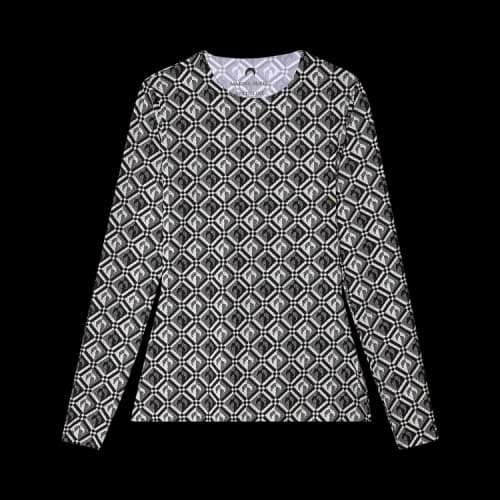 Marine Serre Moon Diamant Relaxed Blazer 'Black'