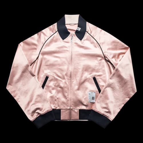 Maison Mihara Yasuhiro Satin Jacket 'Pink'
