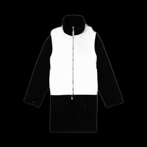 Helmut Lang Reversible Coat 'Black/White'
