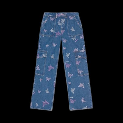 GANNI Denim Butterfly Jean 'Denim'