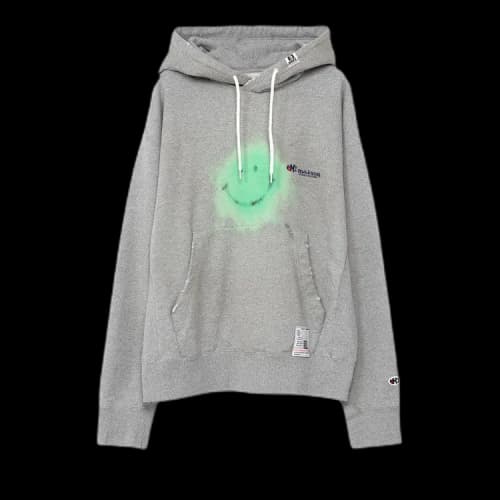 Maison Mihara Yasuhiro Distressed Hoodie 'Grey'