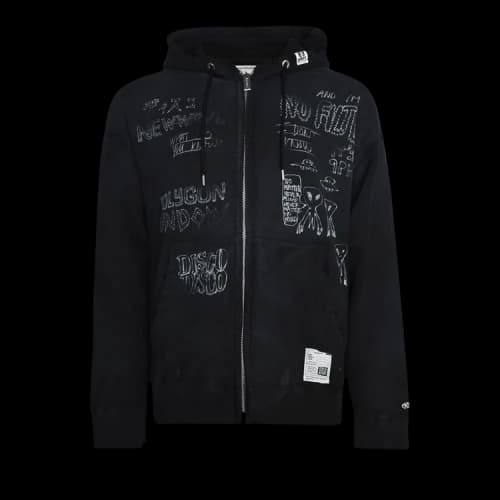Maison Mihara Yasuhiro Distressed Parka 'Black'