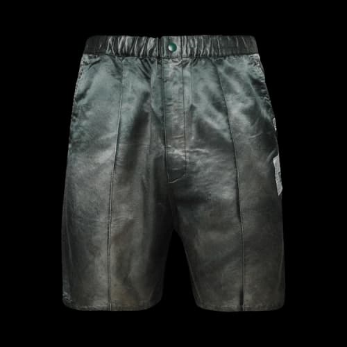 Maison Mihara Yasuhiro Satin Shorts 'Green'