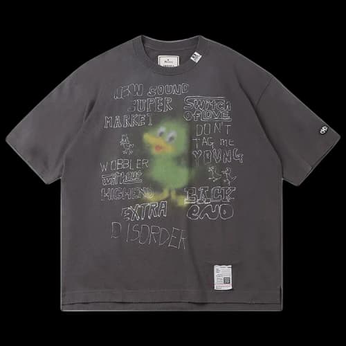 Maison Mihara Yasuhiro Distressed T-Shirt 'Black'