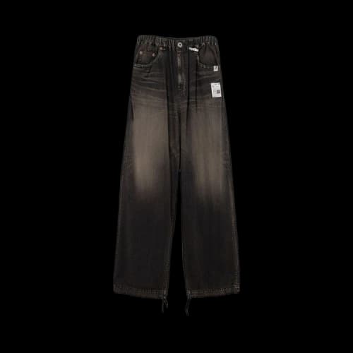 Maison Mihara Yasuhiro Light Wide Jeans 'Black'