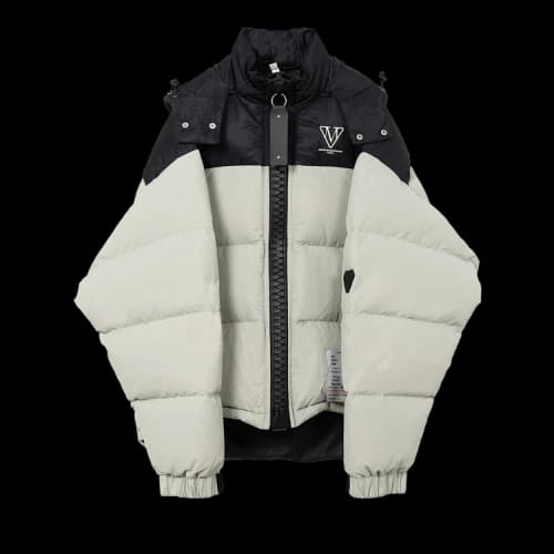 Maison Mihara Yasuhiro Oversized Down Jacket 'Grey'