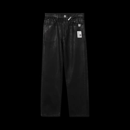 Maison Mihara Yasuhiro Front Coated Jeans 'Black'