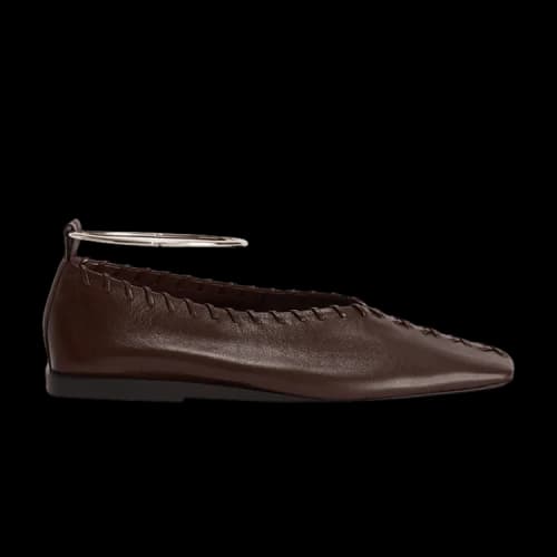 Jil Sander Ballerina 'Mahogany Silver (Women's)