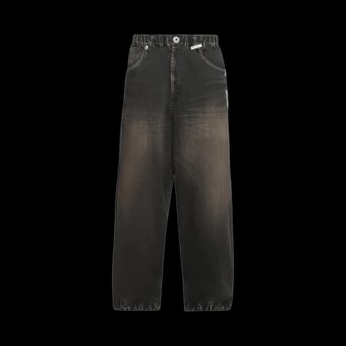 Maison Mihara Yasuhiro Light Wide Jeans 'Black'